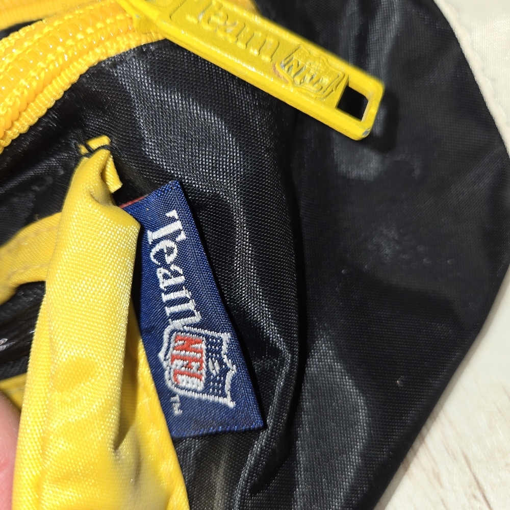 Pittsburgh Steelers Fanny Pack NFL Team A.D.S. Sports Fanny Pack Belt Bag Black - Picture 4 of 15